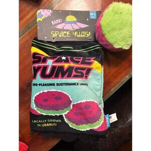 Space Yums 3 piece dog toy LG